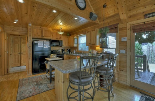 Blue Ridge Cabin | Ascend to serenity at Higher Ground! This pet-friendly haven offers majestic mountain views, a hot tub, firepit, WiFi, and unparalleled privacy. WiFi