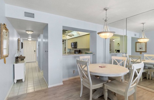 St. Petersburg Condo | Bahia Vista 8-314 | Balcony with Water Views, Resort Pool + Hot Tub