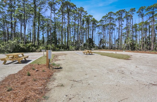 Cape San Blas RV Rental | Bay Front Cape San Blas RV Site ~ Bay Destiny Lot 3