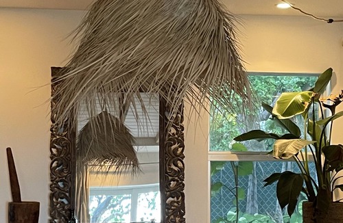 Indian Waterways Villa | Bay view villa in Islamorada, palm trees, shade trees and two private porches