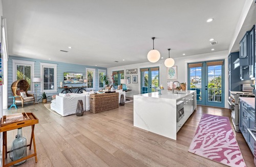 Anna Maria House | Beach à la Mode | Waterfront with Heated Pool, Canal Views, Steps to Anna Maria Beaches