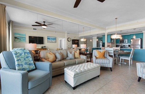 Miramar Beach Condo | Beach Gulf View Condo, Dog OK, WiFi, Self Check In-Out, High cleanliness Stdrs.