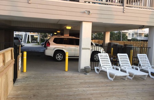 Garden City Condo | Beachfront Condo, ground parking, beach, Pool, 20 Ft to beach, 1mi to pier/dwtn