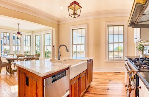 Cape Charles House | Beachfront Estate, Multi-Level Decks, Bay Creek