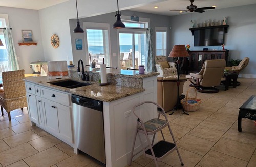 Port St. Joe House | Beachfront home with beautiful view of beach and ocean.
