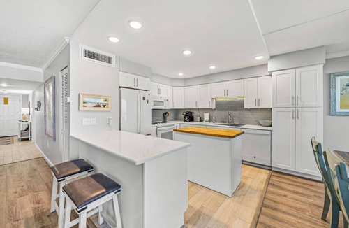 Boca Grande Condo | BEACHFRONT - Sea Oats -Completely Updated- All new LVP Flooring