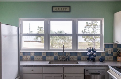 Alligator Point House | Beautiful beach,Ground Level with two Kitchens. Oceanfront Property on the Gulf