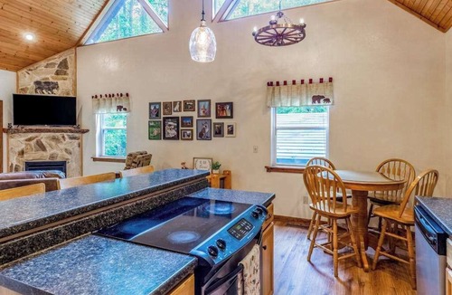 Sylva House | Beautiful dog-friendly mountain house w/new private hot tub, firepit, WiFi, deck