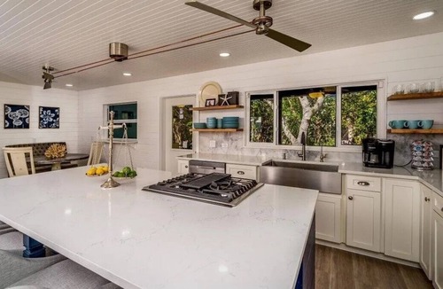 St. Lucie Village House | Beautiful Waterfront 3 Bedroom House with Boat Lift