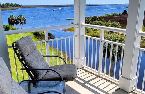 Steinhatchee Condo | BEST IN STEINHATCHEE, WITH AMAZING VIEWS, with Dock RIGHT ON RIVER + OWN SLIP