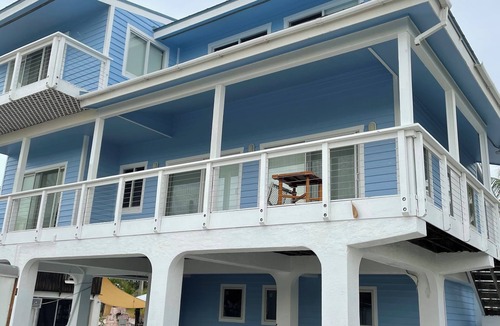 Big Pine Key House | Big Pine House, 4/2 two story, canal access 75 ft dock and stunning Bay view.