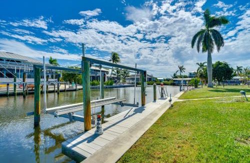Saint James City House | Boat Dock & Patio: Canal-Front St James City Home!