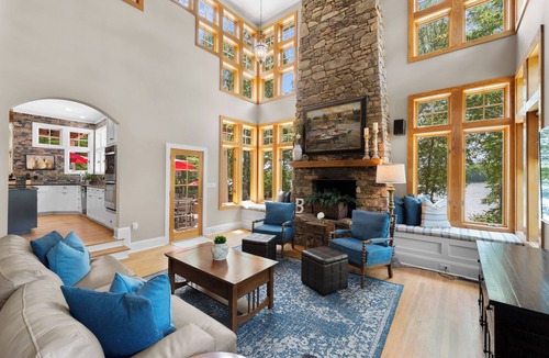 Lake Norman of Catawba House | Boathouse Cove By SoCharm | Pool Hot Tub |Beach | Fire Pit | Kayak & SUP |Dock