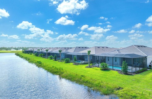 Punta Gorda House | Brand New! 3-bed 2 Bath Golf house POOL & SPA in Webbs Reserve in Babcock Ranch