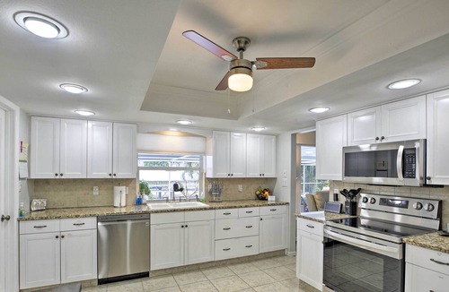 Lochmoor Waterway Estates House | Bright + Airy Canalfront Getaway w/ Heated Pool!