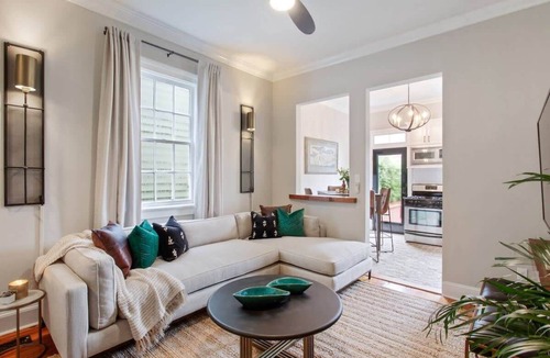 Beach Institute House | Bright, Historic Restored Home | Whitefield Sq
