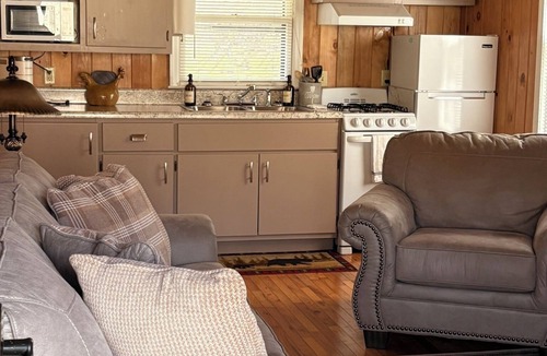 Rabun Gap Cabin | Cabin 1 bed,1 bath hillside with beautiful sunrises and sunsets overlooking lake