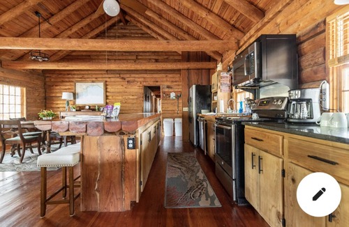 Panacea Cabin | Cabin By the Bay A unique authentic log cabin by the beach