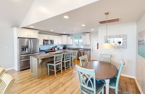 Sandbridge House | Canal-front home with private pool & views - 1 block to the beach