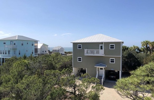 Seagrass House | Cape San Blas, FL. Private Heated Pool. Steps to the Beach!