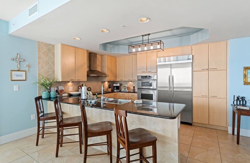 Orange Beach East Condo | Caribe C1010- Lovely Gulf View,Large Terrace,Lazy River,Pool Slides!