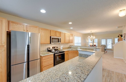 Greensboro House | Central Greensboro Townhome + Pool Access!