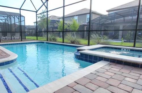 Davenport House | Championsgate Resort 7 Bedroom Home with Pool