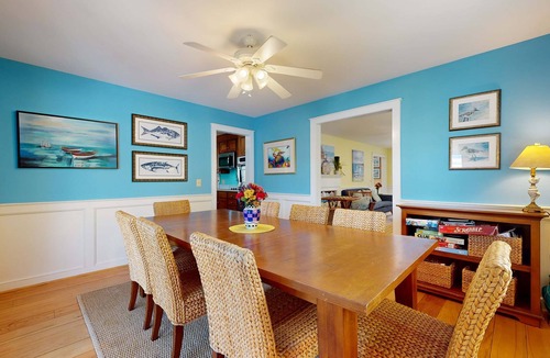 Sullivan's Island House | Charming 2,704 Square Foot Beach Home with Balconies & Lush Yard