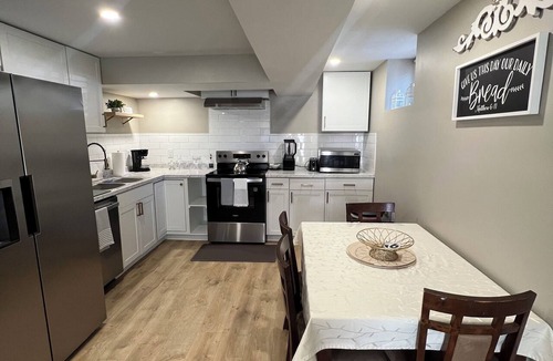 Winston - Salem Apartment | Charming 2-bed, 2 full bath lower level studio with WiFi, AC in Ardmore