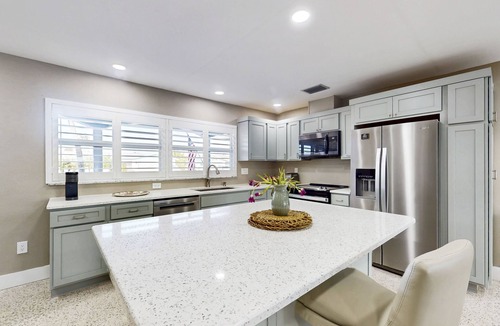 Lochmoor Waterway Estates House | Charming and sleek pool home, family friendly with canal access to river, WIFI