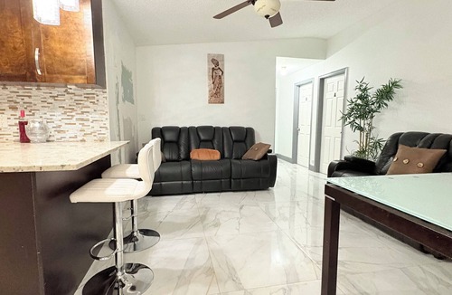 Margate House | Charming bedroom in a shared home.