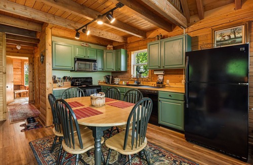 Bostic Cabin | Charming Cabin with Incredible Mountain Views