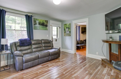 Lexington House | Charming Lexington Getaway - Large Riverfront Deck