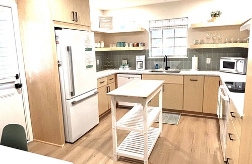 Savannah Beach Cottage | Charming Pura Vida Cottage! Pet Friendly! Great deck! Few blocks to Beach!