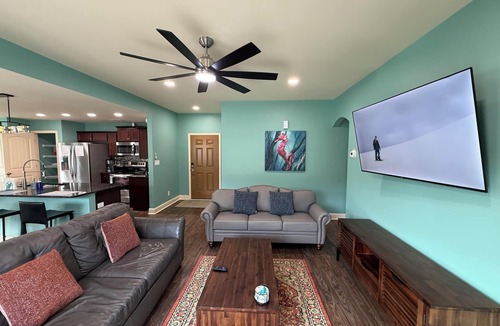 Myrtle Beach House | Clean and private home, gated backyard with landscape lighting
