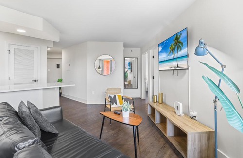 Pentagon City Apartment | Contemporary Arlington Apartment Featuring City Views