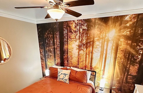 Gainesville Apartment | cozy 2-bed basement apartment with fast access to parks, Lake Lanier, and more.