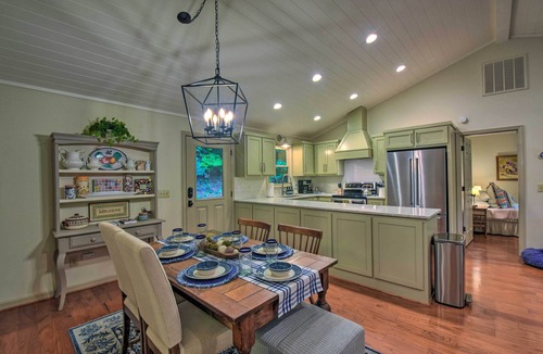 Clayton Cabin | Cozy Clayton Cabin w/Deck & Mountain Views!
