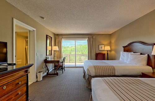 Clayton Hotel | Cozy One-Bedroom Condo with Two Queen Beds in Clayton, GA