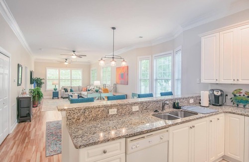Litchfield by the Sea Condo | Creek Front Beach Condo, Updated, Creek View, Pool Steps Away, Easy Beach Access