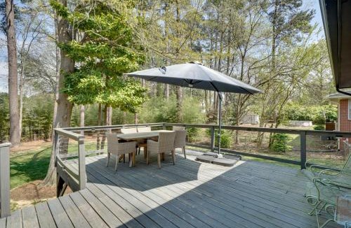Cary House | Deck & Patio! Walkable Downtown Cary Home