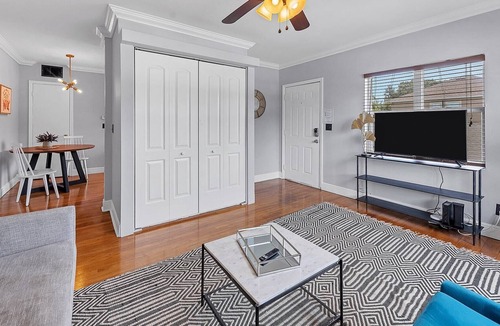 Virginia Park Apartment | Designed 1BR with Garden in Tampa Virginia Park