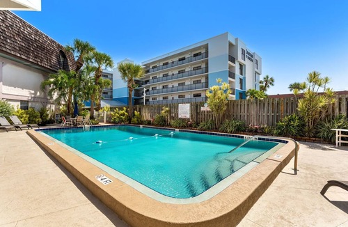 Avon By The Sea Condo | Direct Oceanfront Condo w/Heated Pool, BBQ Grills, and Steps to the Pier and Beach 🌊🏖️