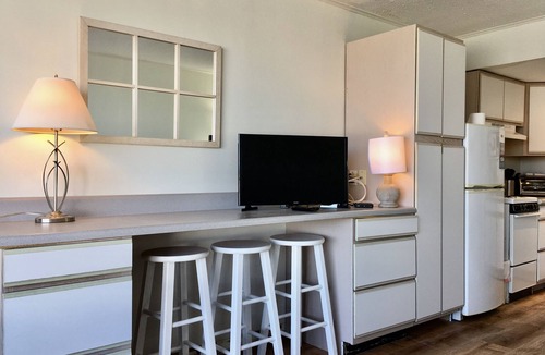 Atlantic Beach Condo | Direct Sound Water View and Beach Access Kitchen Pool