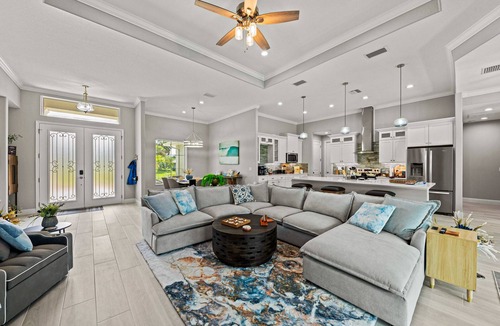 Long Meadow House | Dog friendly home with private pool, lanai, family games, and internet