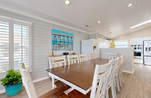 Holden Beach House | Dog-friendly marsh view home with large deck, close to beach access