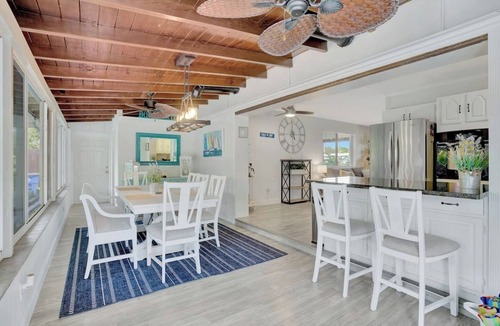 Florida North Atlantic Coast House | Eagle's Way: Firepit, Heated Pool, Sunroom Near BEACH!