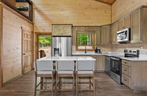 Mineral Bluff Cabin | Epic Treehouse 4 Acres Creek Access Movie Theatre