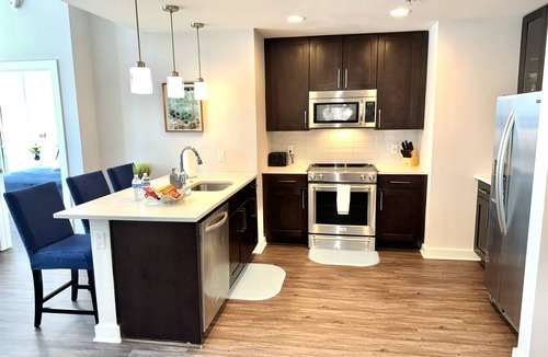 North Buckhead Apartment | Executive 3BR Buckhead Penthouse/Pool/Balcony/Walk to Lenox,Phipps Plaza & Marta