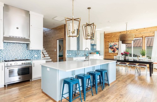 Folly Beach House | Exquisite Oceanfront Oasis: Immerse in Luxury with Pool & Putting Green at this